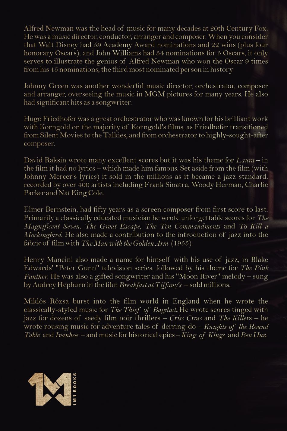 Film Composers on Film Composing